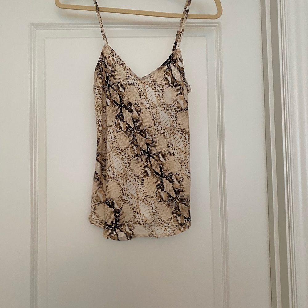 Snakeskin tank